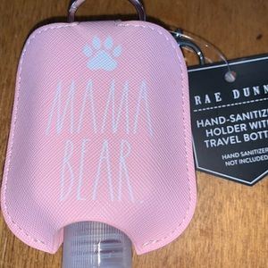 Rae Dunn hand sanitizer key chain